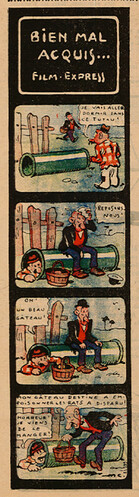 Pierrot 1936 - n°3 - page 5 - Bien mal acquis - Film Express - 19 janvier 1936