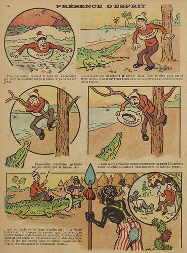 Guignol 1927 - n°76 - page 14 - Présence d'esprit - Janvier 1927