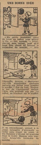 Fillette 1934 - n°1361 - page 7 - Une bonne idée - 22 avril 1934