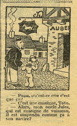 Cri-Cri 1930 - n°614 - page 11 - Dessin sans titre - 3 juillet 1930