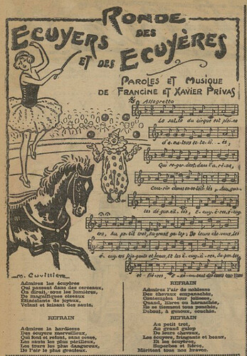 Fillette 1926 - n°962 - page 2 - Ronde des écuyers et des écuyères - 29 août 1926