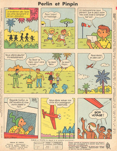 Perlin et Pinpin n°14 du jeudi 8 avril 1965