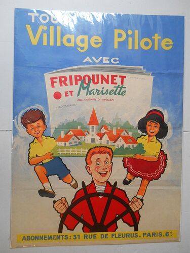 Affiche Tous Village Pilote avec Fripounet et Marisette - janvier 2022 (1)