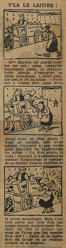 Fillette 1935 - n°1413 - page 7 - Vla le laitier - 21 avril 1935