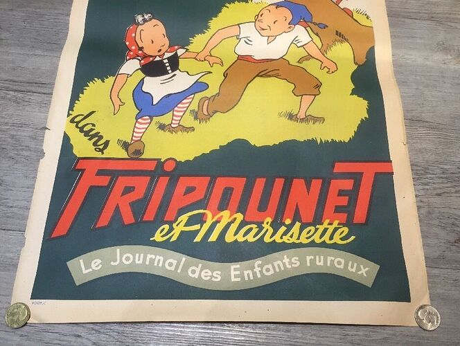 Affiche Fripounet et Marisette - Ohé filles et garçons (7)