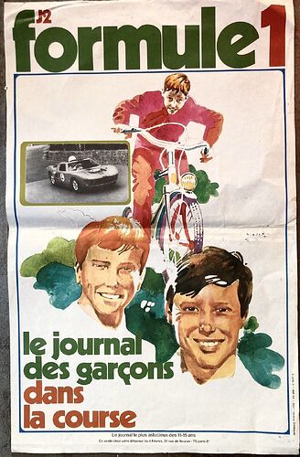 affiche Formule 1 1970