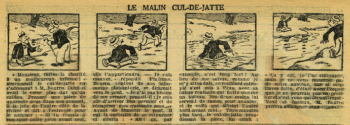 Cri-Cri 1934 - n°807 - page 15 - Le malin cul-de-jatte - 15 mars 1934