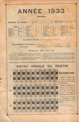Almanach National 1933 - 0b - page 2