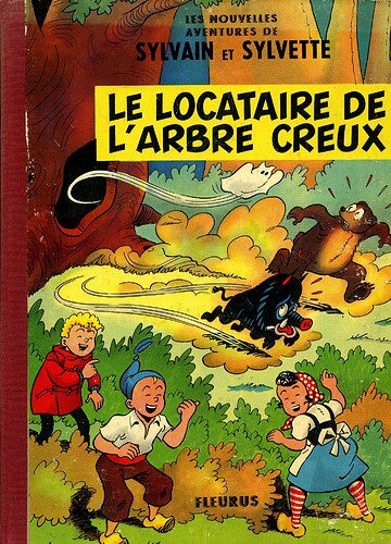 Le locataire de l'arbre creux - Fleurus - 1961 - couverture