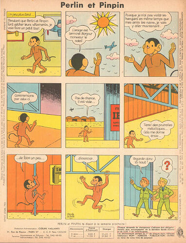 Perlin et Pinpin n°38 du jeudi 17 septembre 1964