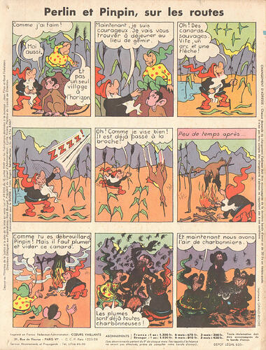 Perlin et Pinpin 1958 - n°43 - 26 octobre 1958 - page 8