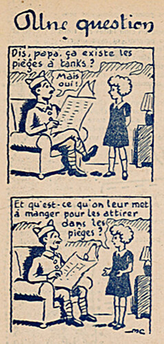 Ames Vaillantes 1940 - n°20 - page A - Une question - 16 mai 1940 - page