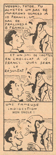 Coeurs Vaillants 1937 - n°4 - page 8 - Histoire sans titre - 24 janvier 1937