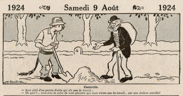 Almanach Vermot 1924 - 29 - Samedi 9 août 1924