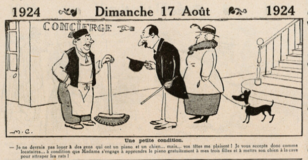 Almanach Vermot 1924 - 30 - Dimanche 17 août 1924