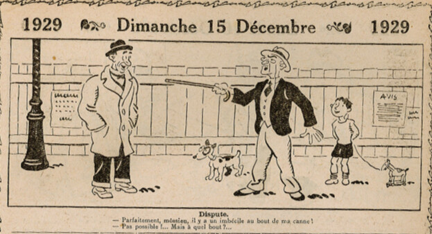 Almanach Vermot 1929 - 72 - Dimanche 15 décembre 1929