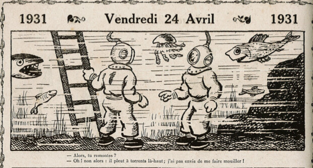 Almanach Vermot 1931 - 31 - Vendredi 24 avril 2014