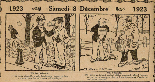 Almanach Vermot 1923 - 47 - Samedi 8 décembre 1923