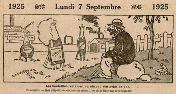 Almanach Vermot 1925 - 47 - Lundi 7 septembre 1925