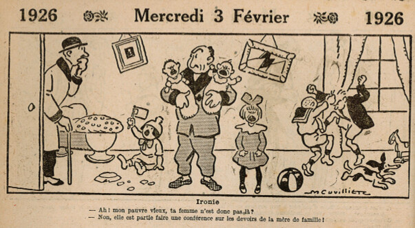 Almanach Vermot 1926 - 5 - Mercredi 3 février 1926