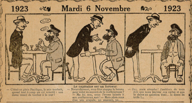 Almanach Vermot 1923 - 44 - Mardi 6 novembre 1923