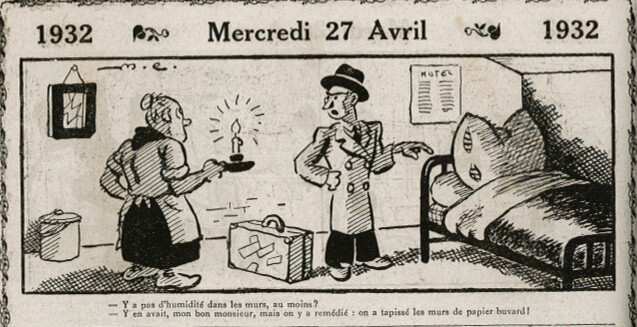 Almanach Vermot 1932 - 20 - Mercredi 27 avril 1932