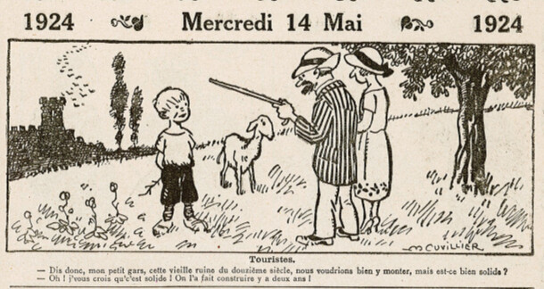 Almanach Vermot 1924 - 22 - Mercredi 14 mai 1924