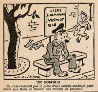 Almanach Vermot 1948 - 15 - 17 et 18 juillet 1948