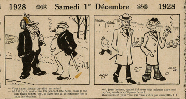 Almanach Vermot 1928 - 33 - Samedi 1er décembre 1928