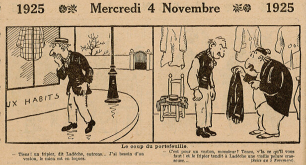 Almanach Vermot 1925 - 53 - Mercredi 4 novembre 1925 - 1ère partie