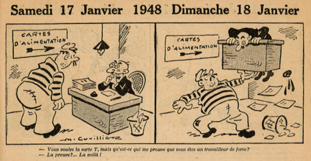 Almanach Vermot 1948 - 1 - 17 et 18 janvier 1948