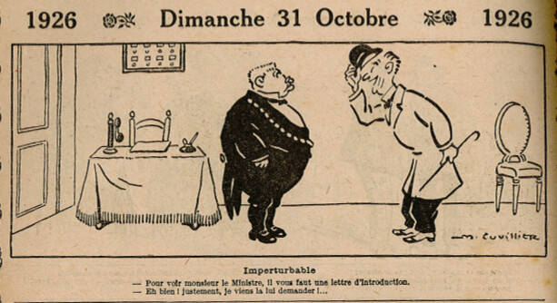 Almanach Vermot 1926 - 48 - Dimanche 31 octobre 1926