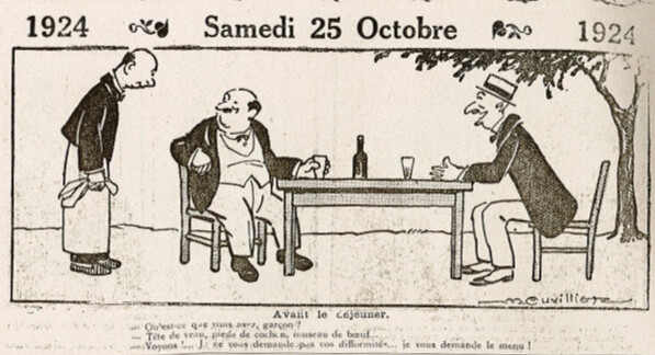 Almanach Vermot 1924 - 40 - Samedi 25 octobre 1924