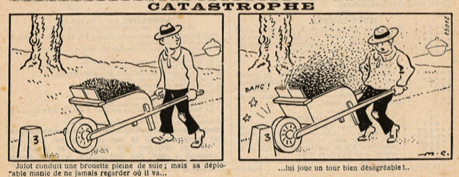 Guignol 1929 - n°119 - Catastrophe - 21 avril 1929 - page 47