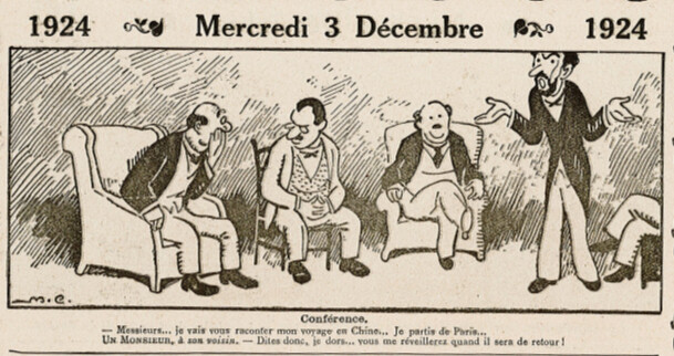 Almanach Vermot 1924 - 45 - Mercredi 3 décembre 1924