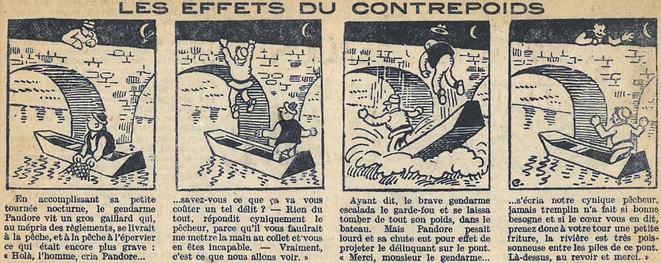 Cuvillier - Le Petit Illustré - n°1178 - 8 mai 1927 - Les secrets du contrepoids