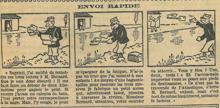 Cuvillier - Le Petit Illustré - n°1196 - 11 septembre 1927 - 1 - Envoi rapide