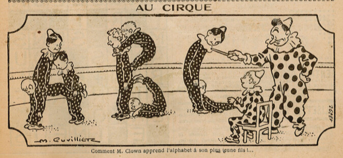 Guignol 1926 - n°73 - Au cirque - Octobre 1926 - page 47