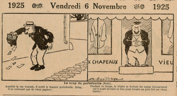 Almanach Vermot 1925 - 55 - Vendredi 6 novembre 1925 - 3ème partie