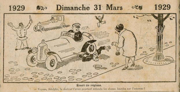 Almanach Vermot 1929 - 25 - Dimanche 31 mars 1929