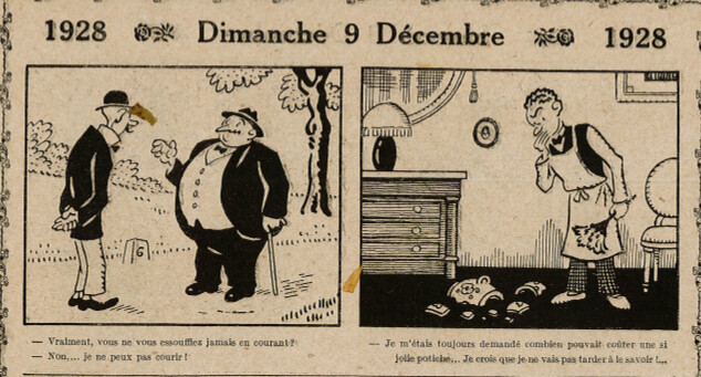 Almanach Vermot 1928 - 35 - Dimanche 9 décembre 1928