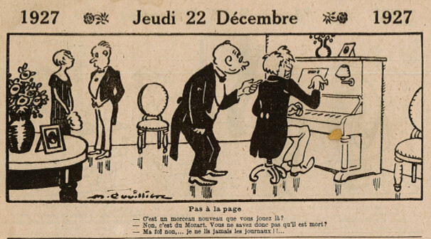 Almanach Vermot 1927 - 55 - Jeudi 22 décembre 1927