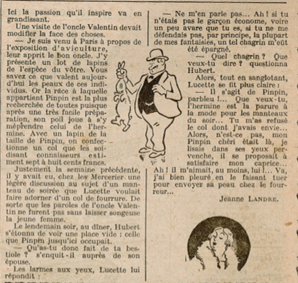 Almanach Vermot 1927 - 20 - Pinpin - Mercredi 13 avril 1927