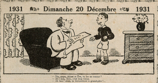 Almanach Vermot 1931 - 73 - Dimanche 20 décembre 1931