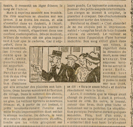 Almanach Vermot 1931 - 17 - La veillée du Sorcier - Mardi 10 mars 1931