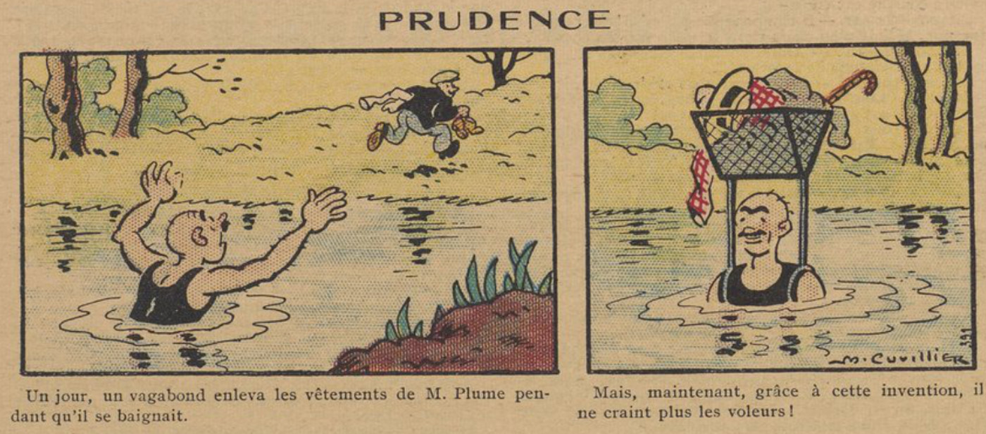Guignol 1932 - n°186 - page 40 - Prudence - 7 février 1932