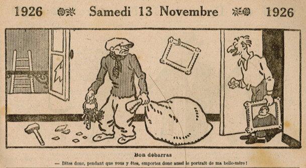Almanach Vermot 1926 - 50 - Samedi 13 novembre 1926