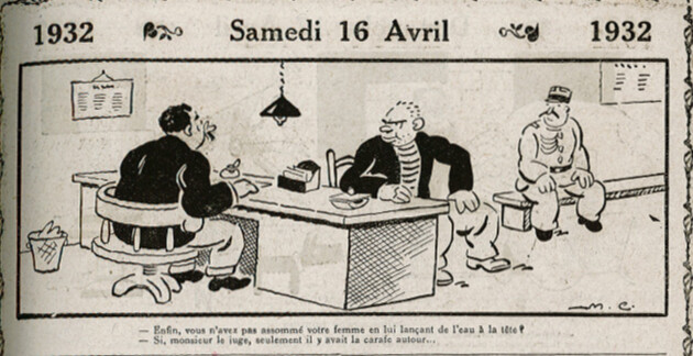 Almanach Vermot 1932 - 18 - Samedi 16 avril 1932