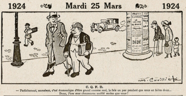 Almanach Vermot 1924 - 13 - Mardi 25 mars 1924
