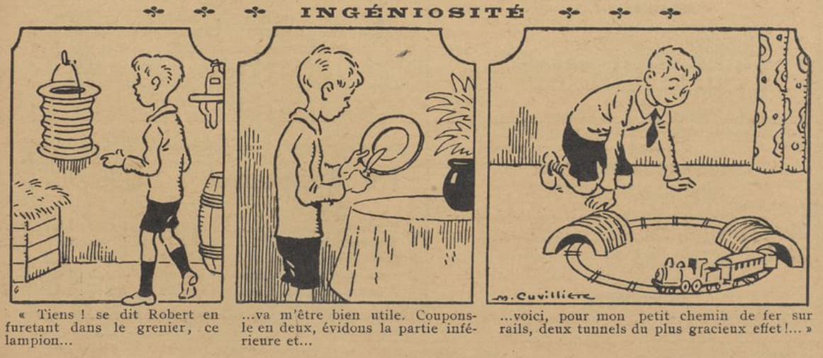 Guignol 1932 - n°192 - page 47 - Ingéniosité - 1er mai 1932